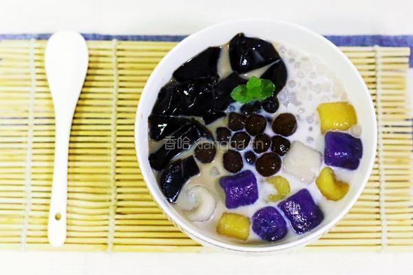 芋圆烧仙草的做法图解21