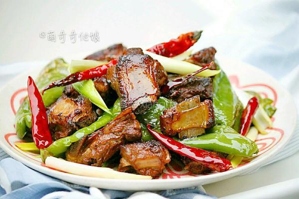 双椒煎排骨的做法图解10