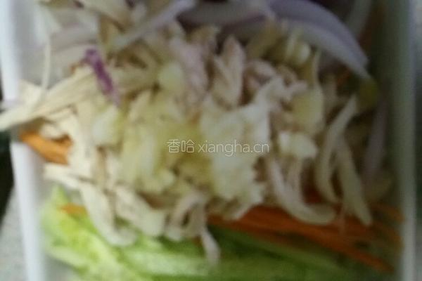 麻辣鸡丝凉面的做法图解6