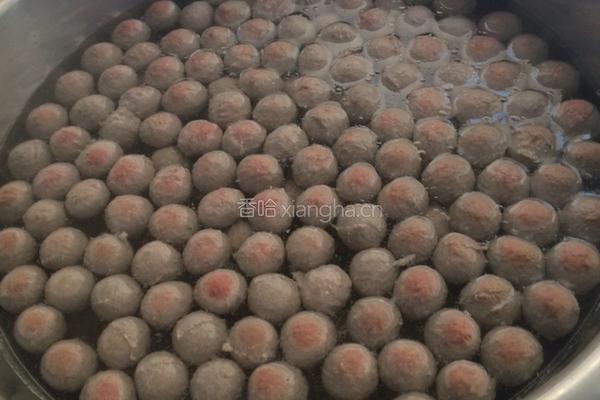 牛肉丸潮汕最正宗传统手锤牛肉丸的做法图解4