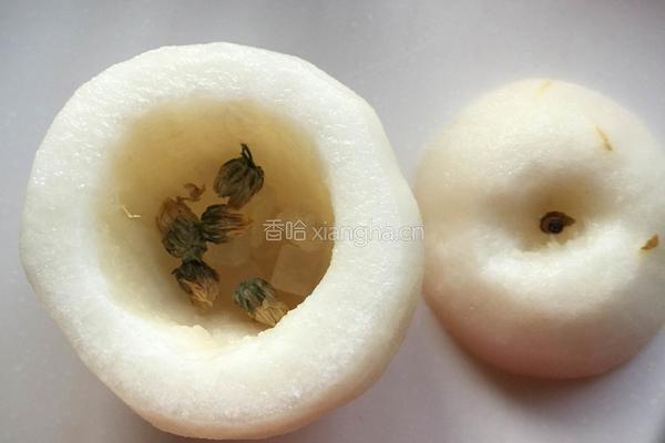 秋季养生之炖雪梨的做法图解1