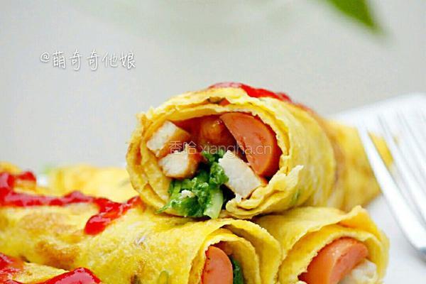 早餐鸡蛋卷饼的做法图解13