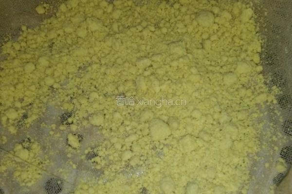 黄米面豆沙糕的做法图解2