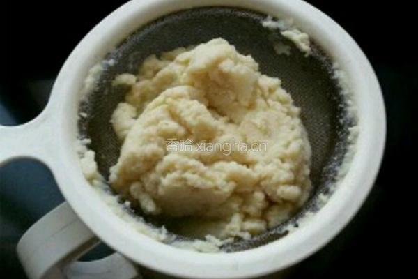 豆渣煎饼的做法图解3
