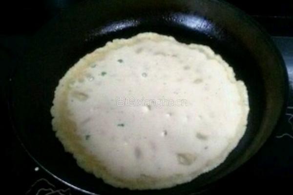 豆渣煎饼的做法图解6