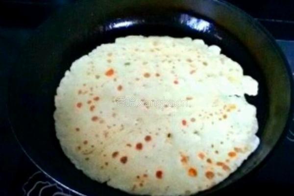 豆渣煎饼的做法图解7