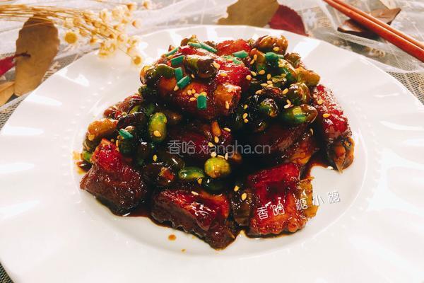排骨烧毛豆的做法图解15