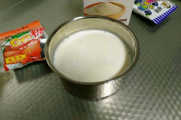 香蕉布丁的做法图解3