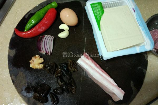 肉片口袋豆腐的做法图解2