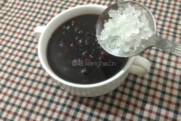 黑糯米糖水的做法图解4