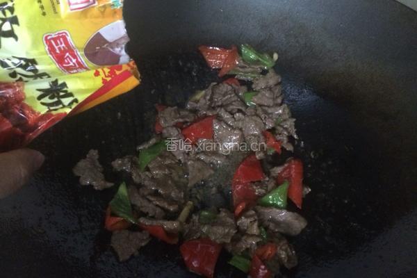 孜然炒牛肉的做法图解9