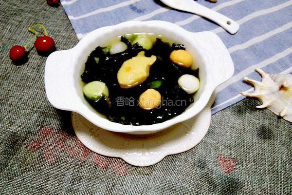 螺旋藻肉丸汤的做法图解5