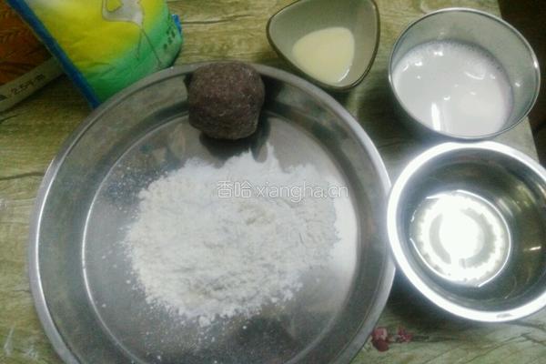 自制冰皮月饼的做法图解2