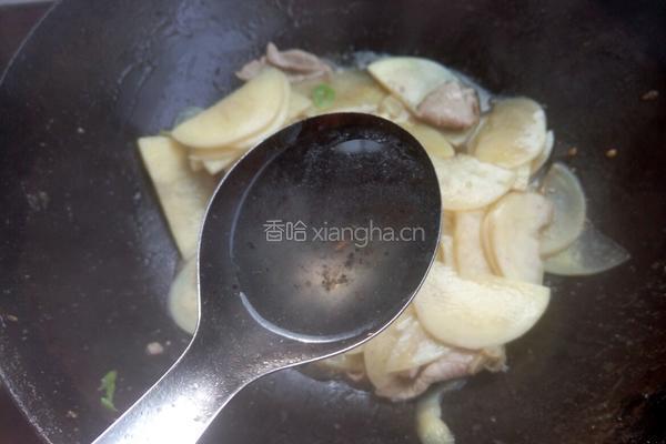 青椒土豆片炒肉的做法图解10