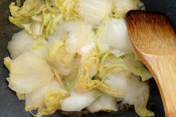 醋溜大白菜的做法图解5