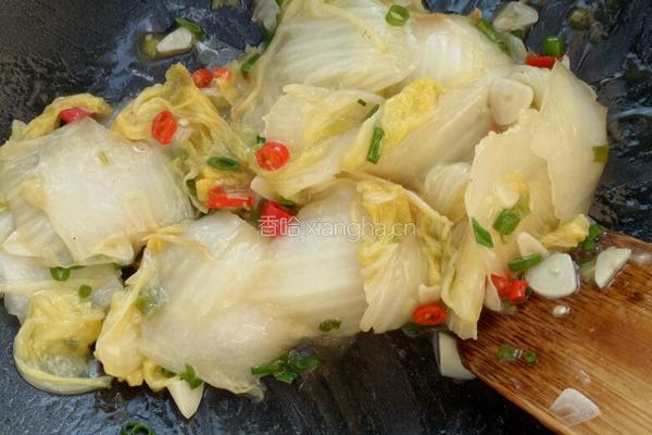 醋溜大白菜的做法图解8