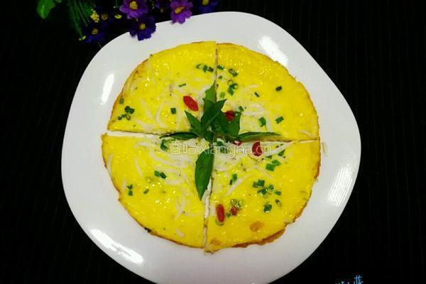 银鱼鸡蛋饼的做法图解9