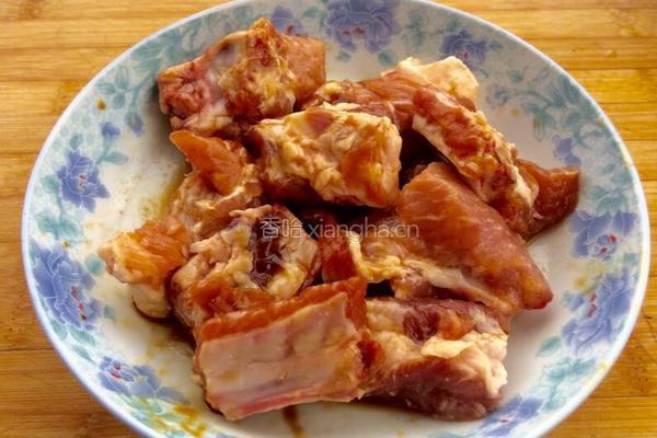 南瓜蒸排骨的做法图解5