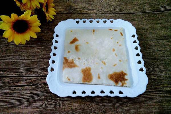 无油白面煎饼的做法图解6
