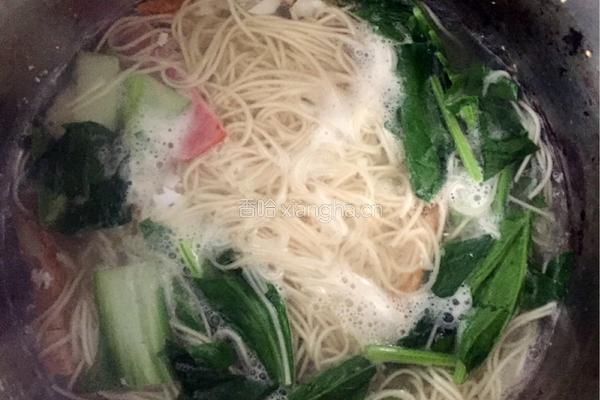 荷包蛋面条的做法图解5