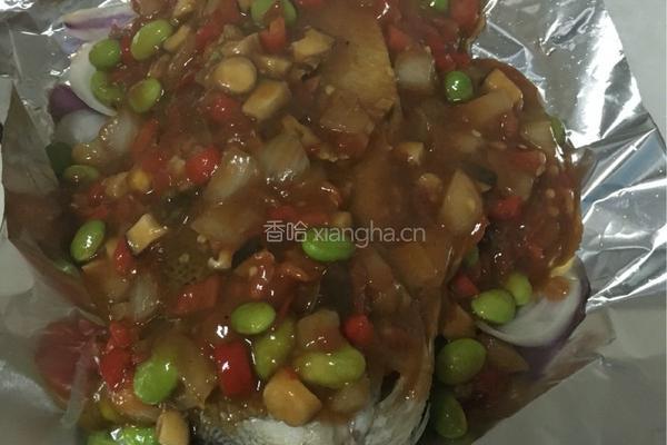烤鲈鱼的做法图解8