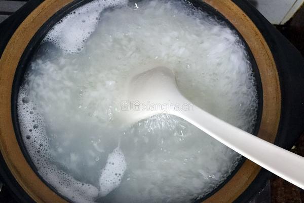 鸡肉菜粥的做法图解4