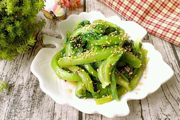 水煮生菜