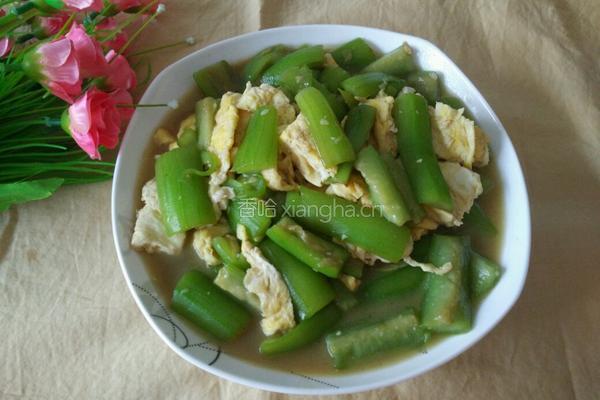 丝瓜炒鸡蛋的做法图解8