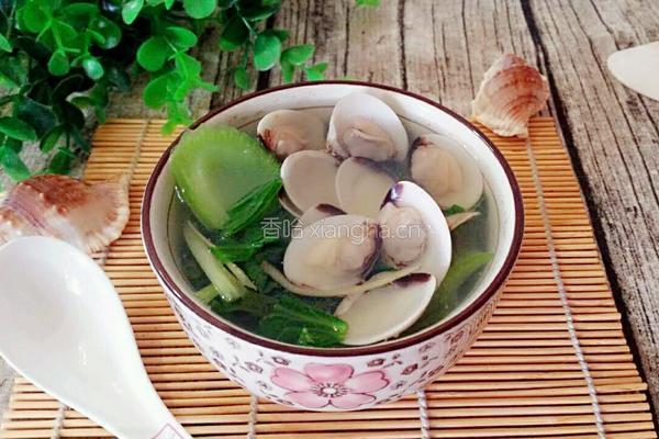 沙白芥菜汤的做法图解7
