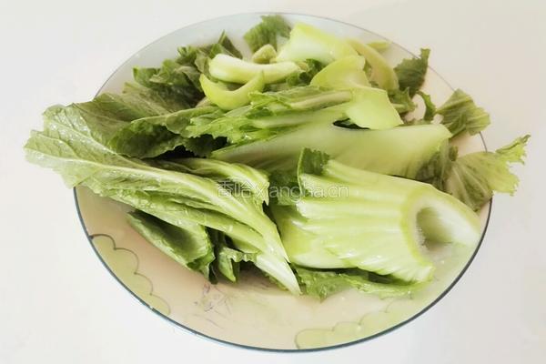 沙白芥菜汤的做法图解2