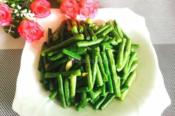 干炒豆角的做法图解6