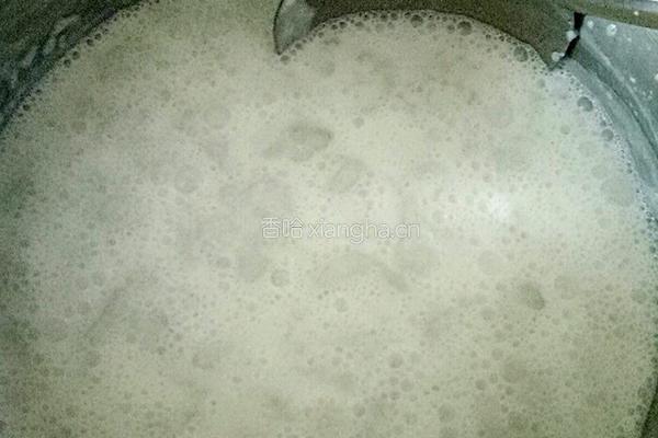 椰香牛奶小方糕的做法图解4
