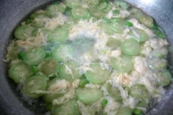 毛豆丝瓜汤的做法图解6