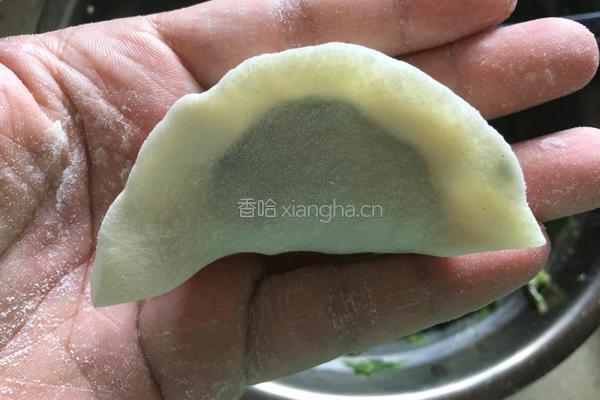 香菜馅饺子的做法图解9