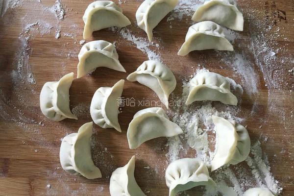香菜馅饺子的做法图解10