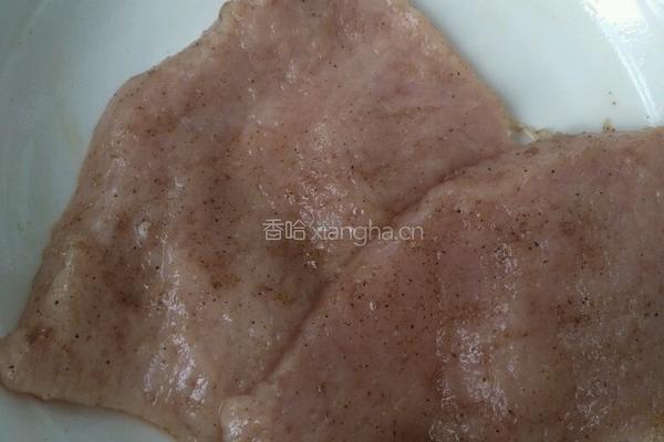 椒盐大排的做法图解3