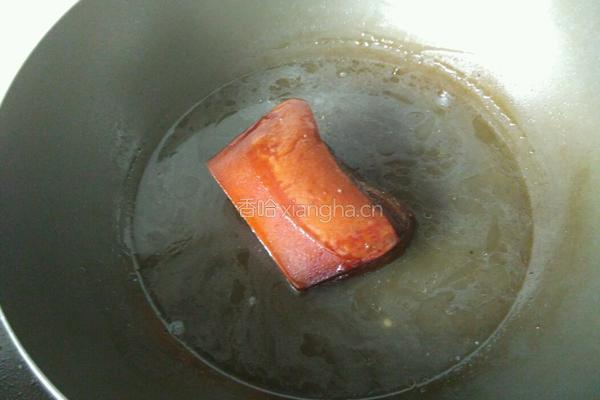 小炒腊肉的做法图解1