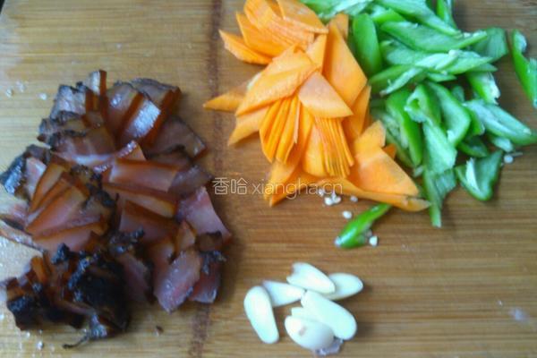 小炒腊肉的做法图解2