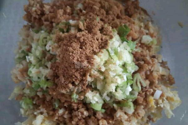 酸菜馅饼的做法图解7