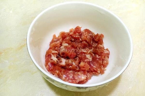 酸豆角肉沫的做法图解3