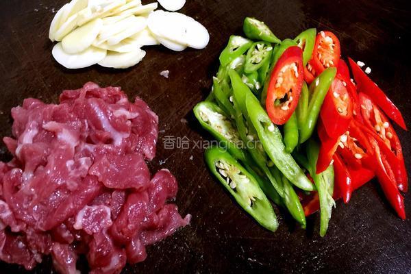 尖椒护心肉的做法图解2