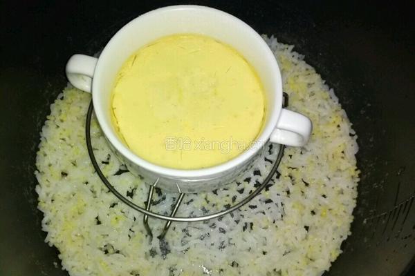 电饭锅蒸鸡蛋的做法图解9