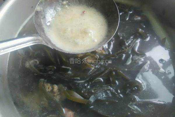 老鸭海带汤的做法图解8