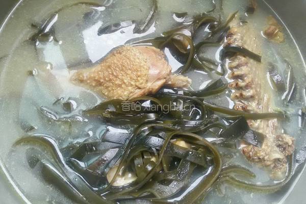 老鸭海带汤的做法图解9