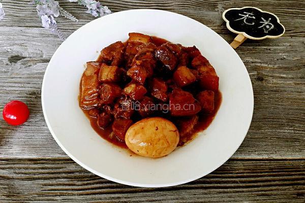 红烧肉焖蛋的做法图解9