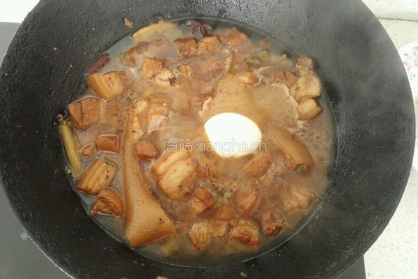 红烧肉焖蛋的做法图解8