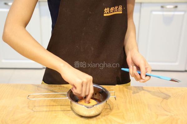 烤箱版#巧克力甜甜圈的做法图解13