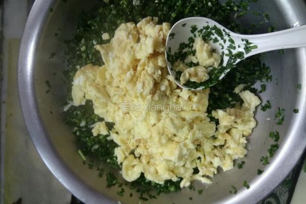 韭菜鸡蛋水饺的做法图解9