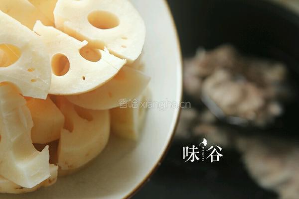 红腰豆莲藕猪骨汤的做法图解5