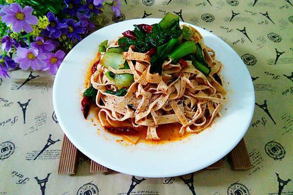 香辣豆腐丝
